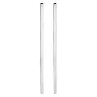 YOKIVE 2ks Lampa Závitová Trubka 43cm M10 so Stúpaním Závitu 1mm - Pozinkovaná Oceľová Svietidlová Konštrukcia pre Lustre, Lampy, DIY Osvetľovacie Projekty 1
