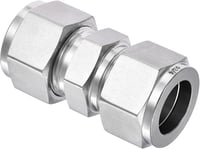 YOKIVE 3/4" Rozsdamentes Acél Egyenes Csatlakozó Adapter 316 Csőhöz 1