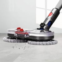 Yolando Elektromos Felmosófej Dyson V7 V8 V10 V11 V15 Porszívókhoz - Víztartályos Padlótisztító Kiegészítő 12 Mosható Mopfejjel Kemény Padló 5