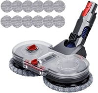 Yolando Elektromos Felmosófej Dyson V7 V8 V10 V11 V15 Porszívókhoz - Víztartályos Padlótisztító Kiegészítő 12 Mosható Mopfejjel Kemény Padló 1