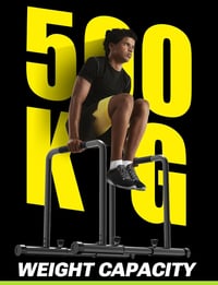 YOLEO Állítható Dip Bar 500kg Terhelhetőség Hordozható Edzésrúd Testnyomás Gyakorlatokhoz 2