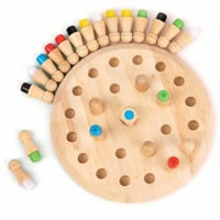 Drevené pexeso yolzhxe, spoločenská hra Montessori, drevené puzzle na trénovanie pamäti, vzdelávacia hra od 4 rokov, darček k narodeninám 1
