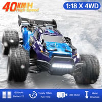 YONCHER 18101 RC autó 1:18 40 km/h 4WD terepjáró buggy 2 akkuval 2