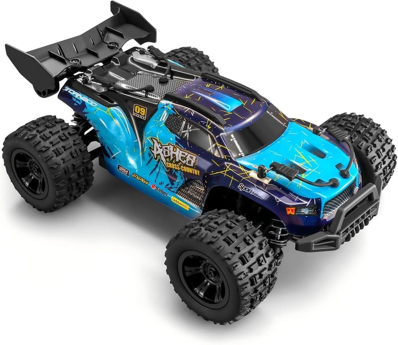 YONCHER 18101 RC autó 1:18 40 km/h 4WD terepjáró buggy 2 akkuval