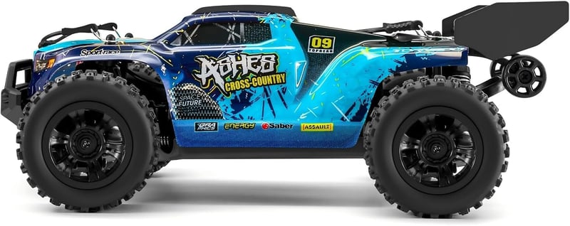 YONCHER 18101 RC autó 1:18 40 km/h 4WD terepjáró buggy 2 akkuval