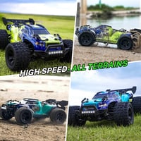 YONCHER 18101 RC autó 1:18 40 km/h 4WD terepjáró buggy 2 akkuval 3