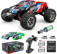YONCHER YC250 62km/h 4WD RC Monster Truck Brushless Távirányítós Autó 2 Akkumulátor 1
