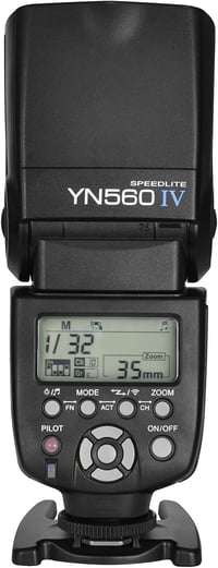 Yongnuo YN-560 IV Speedlite vaku Canon DSLR fényképezőgéphez 2