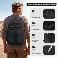 YOODI 45x36x20 Fedélzeti Utazási Hátizsák 30L Vízálló Laptop Backpack 15.6" 2