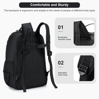 YOODI 45x36x20 Fedélzeti Utazási Hátizsák 30L Vízálló Laptop Backpack 15.6" 7