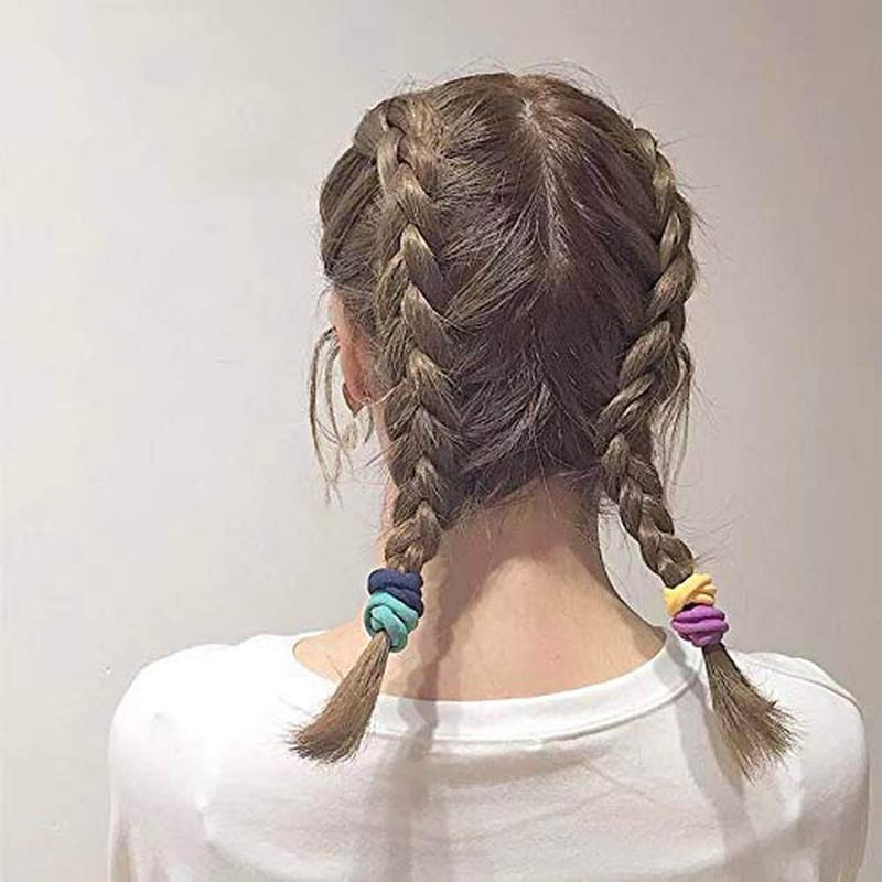 Yoosso 200 db Mini Hajgumi Lányoknak - 20 mm Színes Rugalmas Hajpánt Gyerekeknek, Kisbabáknak - Kényelmes, Fém Nélküli Hajdíszek Különböző F