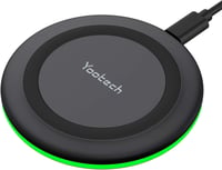 YOOTECH Bezdrôtová nabíjačka, 7.5W pre iPhone XS MAX/XR/XS/X/8 Plus, 10W Rýchlonabíjacia stanica pre telefóny Galaxy S10/S9/Note 9/S8/S7 2