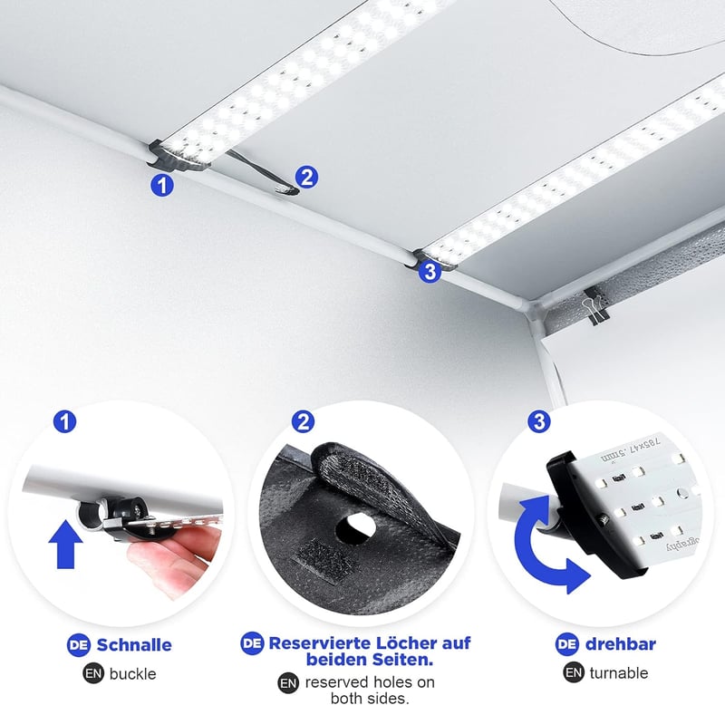 Yorbay 80x80 cm LED fénykocka fotóstúdió szett 4 háttérrel profi fénydoboz