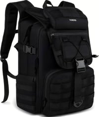 Rucsac tactic militar YOREPEK 50L, impermeabil, pentru drumeții, camping, călătorii, supraviețuire, stil forțele armate germane, pentru bărbați 1