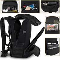 Rucsac tactic militar YOREPEK 50L, impermeabil, pentru drumeții, camping, călătorii, supraviețuire, stil forțele armate germane, pentru bărbați 5