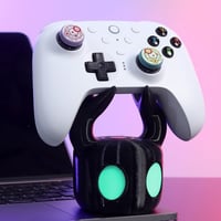 Suport pentru gamepad YORISMAL pentru controler Xbox / PS4 / PS5 / Nintendo Switch - negru, cu detalii albastre 2
