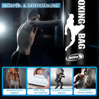 Sac de box gonflabil YORWHIN pentru adulți, 180 cm – Sac de kickbox de sine stătător cu bază stabilă, pentru antrenamente de MMA, Muay Thai, karate și fitness, utilizare în interior și exterior 5