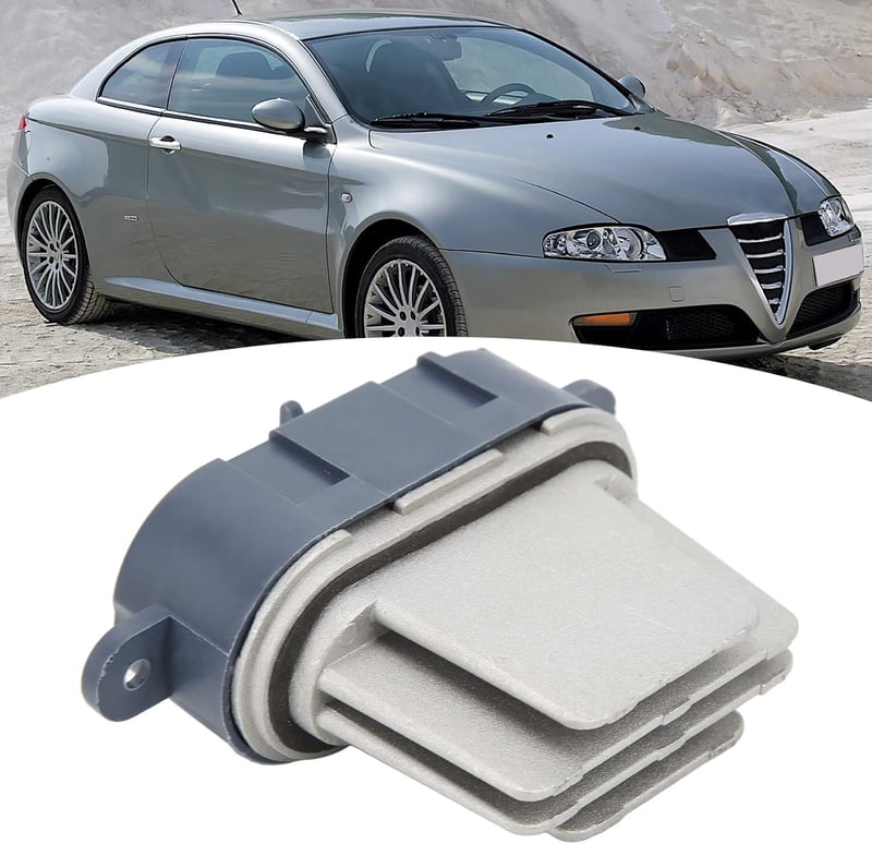 Yosoo Autó Fűtés Ventillátor Ellenállás ABS Alumínium Alfa Romeo 159 GT Brera Modellekhez Csere Alkatrész