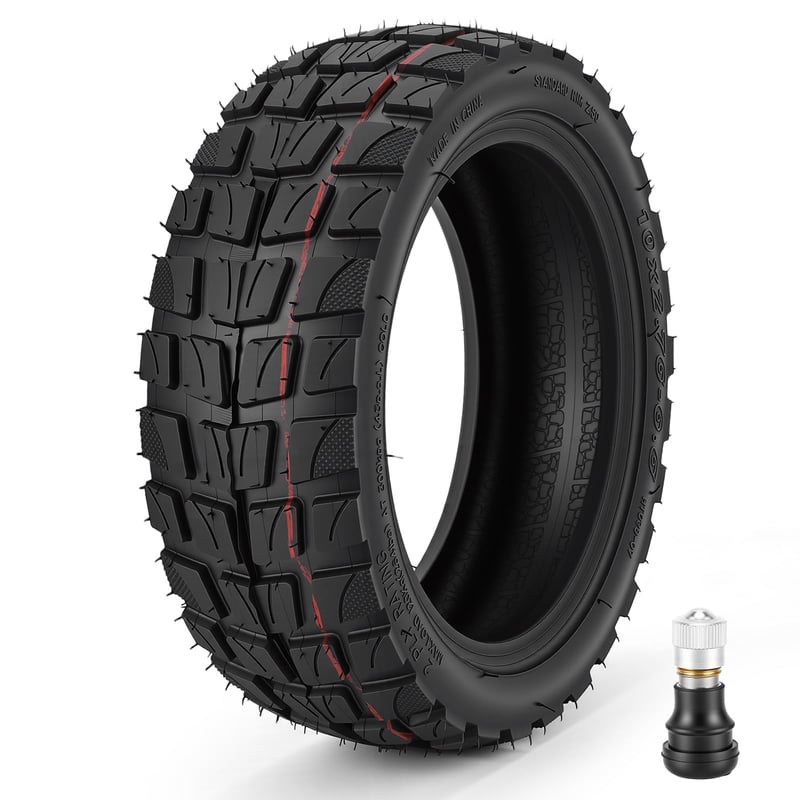 Bezdušová pneumatika Yosoo Health Gear 10x2.75-6.5 pre elektrokolobežky, off-road vákuová pneumatika, terénna pneumatika na elektrokolobežku