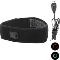 Yosoo Health Gear Elektromos Fejpánt 3 Hőfokozattal - USB Fűthető Fejfedő Migrén és Fejfájás Enyhítésére - Állítható Nyakpánt Hőterápiához 3