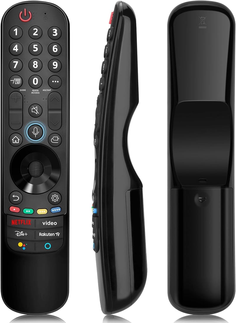 Telecomandă de schimb YOSUN pentru smart TV LG MR21GA MR22GA MR23GA MR24GA cu funcție de cursor și control vocal