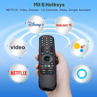 Telecomandă de schimb YOSUN pentru smart TV LG MR21GA MR22GA MR23GA MR24GA cu funcție de cursor și control vocal 4