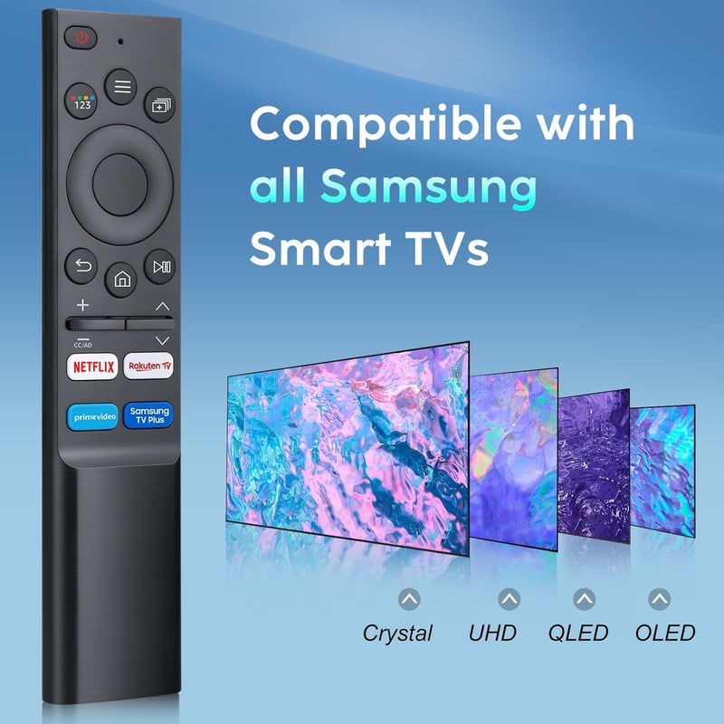 YOSUN Univerzális Távirányító Samsung Smart TV-hez, Eredeti Helyettesítő Távkapcsoló Samsung Televíziókhoz
