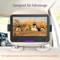 YOTON 12,5-palcový prenosný DVD prehrávač s 10,5-palcovým otočným LCD displejom, držiakom do auta, 4-6 hodinovou výdržou batérie, Multi Region, pre deti 4