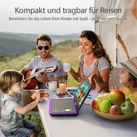 YOTON 12,5-palcový prenosný DVD prehrávač s 10,5-palcovým otočným LCD displejom, držiakom do auta, 4-6 hodinovou výdržou batérie, Multi Region, pre deti 5