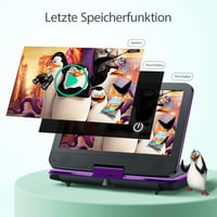 YOTON 12,5-palcový prenosný DVD prehrávač s 10,5-palcovým otočným LCD displejom, držiakom do auta, 4-6 hodinovou výdržou batérie, Multi Region, pre deti 6