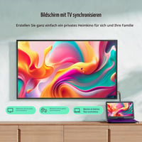 Prenosný DVD prehrávač Yoton s 17,5-palcovou uhlopriečkou, 15,6-palcovým otočným HD displejom, fialový, vhodný do auta a pre deti, USB/SD/AV, 4 – 6-hodinová výdrž batérie 5