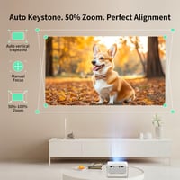 YOTON Y3 Mini Projektor WiFi 1080P Full HD 15000L USB HDMI AV iOS Android PC PS4 PS5 5