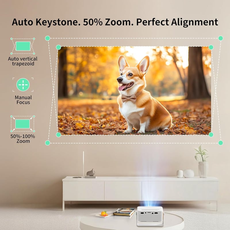 YOTON Y3 1080P Full HD hordozható mini projektor okostelefonhoz és tablethez