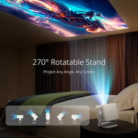 YOTON Y7 4K Smart Projektor Netflix WiFi Bluetooth Autofókusz 23000L 4