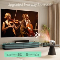 YOTON Y7 4K Smart Projektor Netflix WiFi Bluetooth Autofókusz 23000L 8