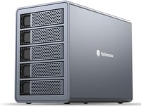 Yottamaster 5 részes RAID merevlemez ház, alumínium, USB 3.0, 3,5"/2,5" HDD/SSD 1