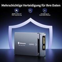 Yottamaster S25PRO 512GB SATA SSD 2.5" Aluminium Belső Merevlemez Laptophoz és PC-hez 8