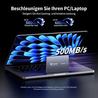 Yottamaster S25PRO 512GB SATA SSD 2.5" Aluminium Belső Merevlemez Laptophoz és PC-hez 2