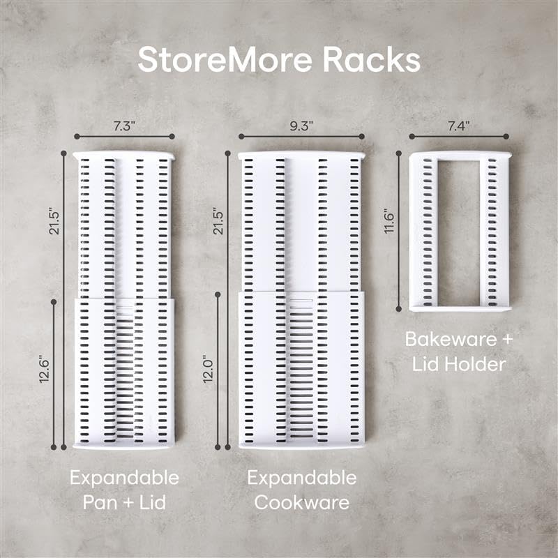 YouCopia Állítható Polc Szervezőrendszer Konyhai Tároláshoz - bakeware rack