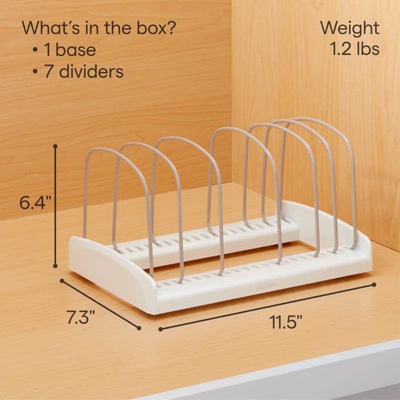 YouCopia Állítható Polc Szervezőrendszer Konyhai Tároláshoz - bakeware rack