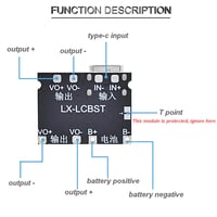 Youmile 18650 Li-ion Töltőmodul 5db + Elemtartó Doboz, 3.7V-5V/9V Boost Konverter 4