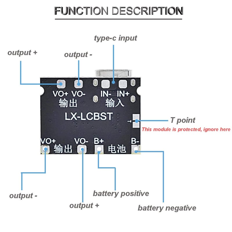Youmile 18650 Li-ion Töltőmodul 5db + Elemtartó Doboz, 3.7V-5V/9V Boost Konverter