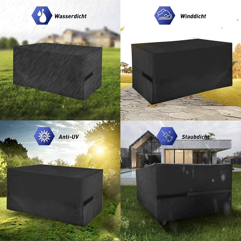 YoungBee Vízálló Kerti Bútor Takaró 130x75x74cm UV-Védett Oxford Szövet