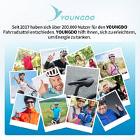 YOUNGDO ergonomikus kerékpár nyereg memóriahabbal, vízálló, légáteresztő, ütéselnyelő 7