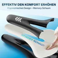 YOUNGDO ergonomikus kerékpár nyereg memóriahabbal, vízálló, légáteresztő, ütéselnyelő 2
