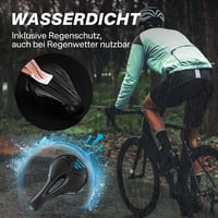YOUNGDO gel kerékpárnyereg ergonomikus, vízálló borítóval - kék 6