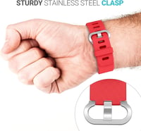 Yousave Accessories Fitbit Charge 3 szilikon csereszíj 15 szín 3