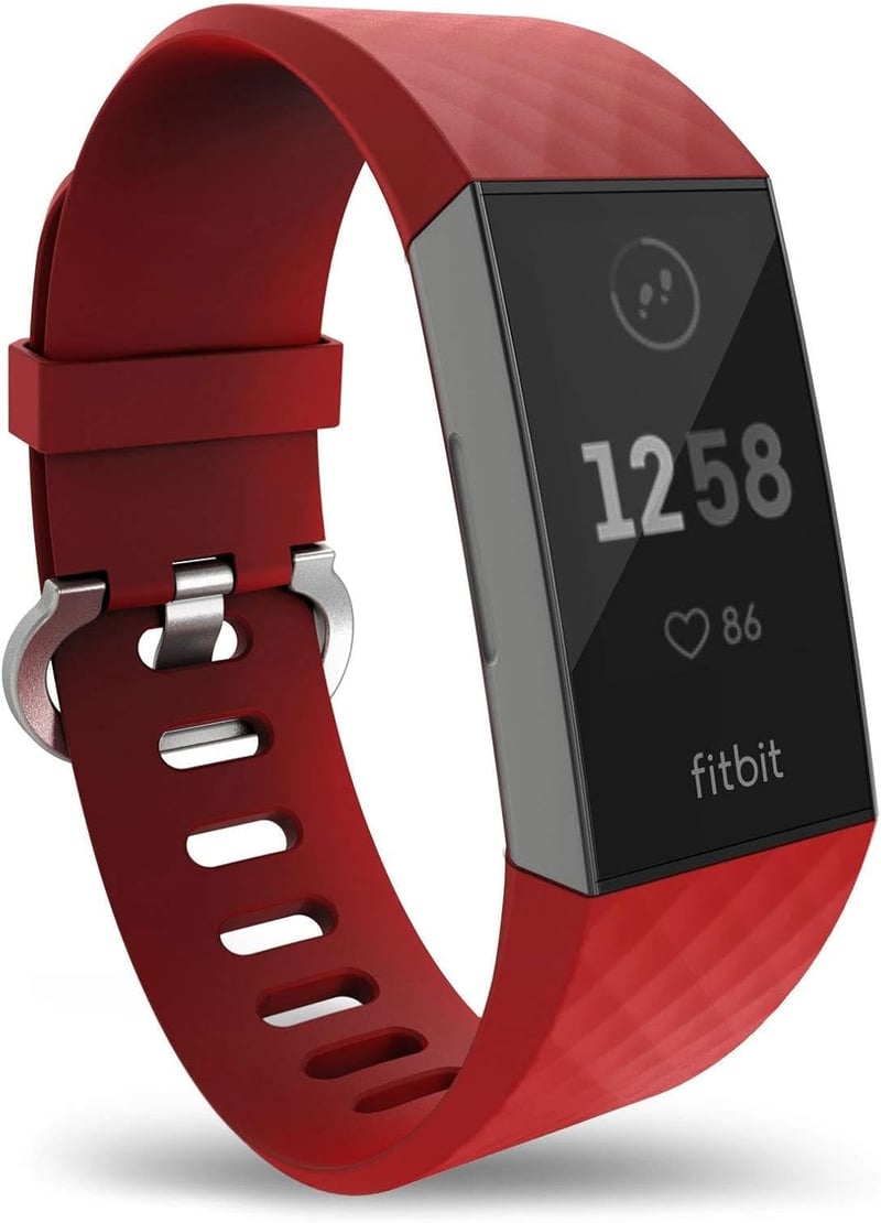 Yousave Accessories Fitbit Charge 3 szilikon csereszíj 15 szín