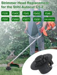 YOUSHARES Stihl AutoCut C5-2 damilfej csere, M8x1,25, FS38/40/45/46/50 - 2 db 2