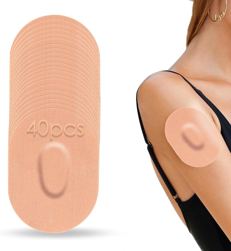 YOUSHARES Dexcom G6 Tapasz 40db Vízálló Légáteresztő Szenzor Felragasztó